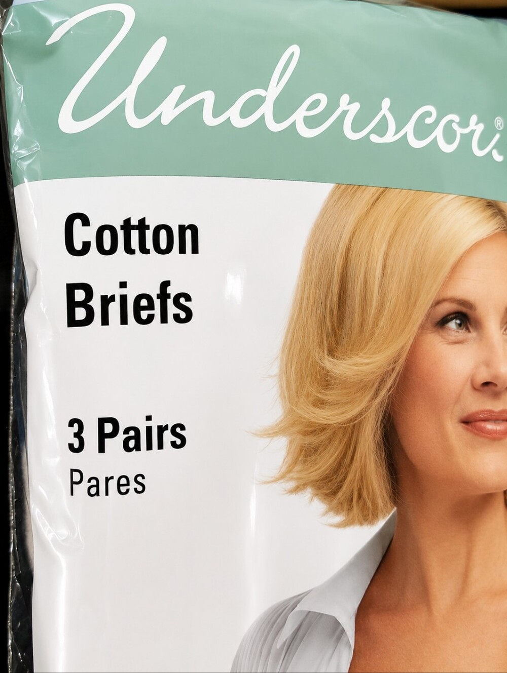 Underscore Cotton Comfort Band (2) 3 Pack Brief Panty Underwear New In Package - Picture 9 of 10